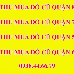 Mua Bán Đồ Cũ Quận 8