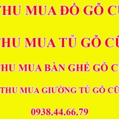 Mua Đồ Gỗ Cũ Các Loại